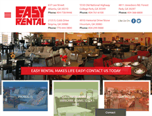 Tablet Screenshot of easyrental.com